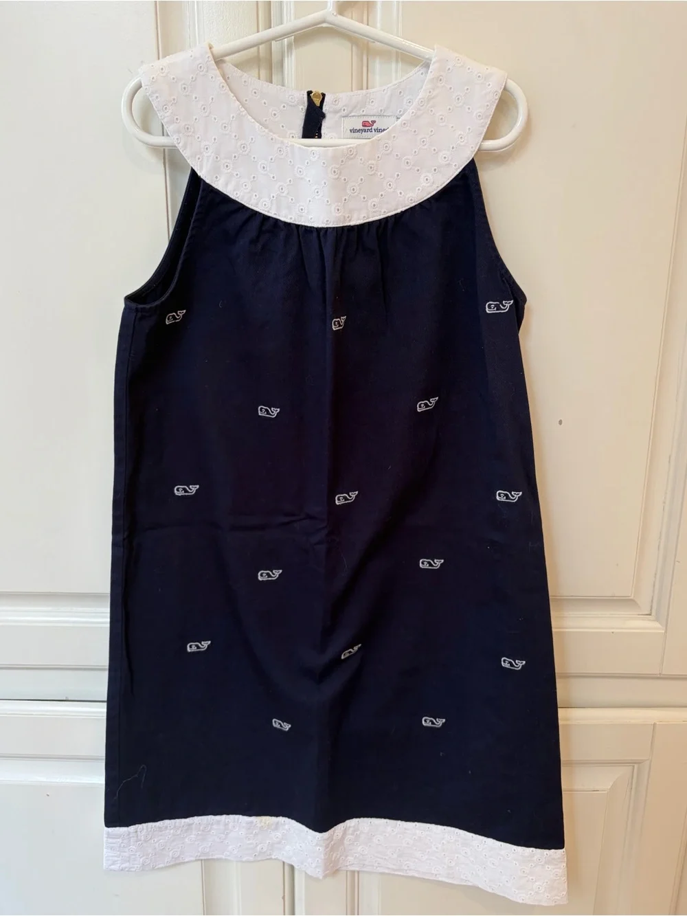 Vineyard Vines Navy Blue White Whale Dress - Picture 2 of 6